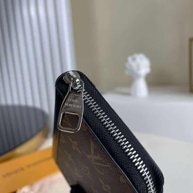 l0*is V*t0n zippy wallet vertical monogram macassar canvas m60109 - rrg069