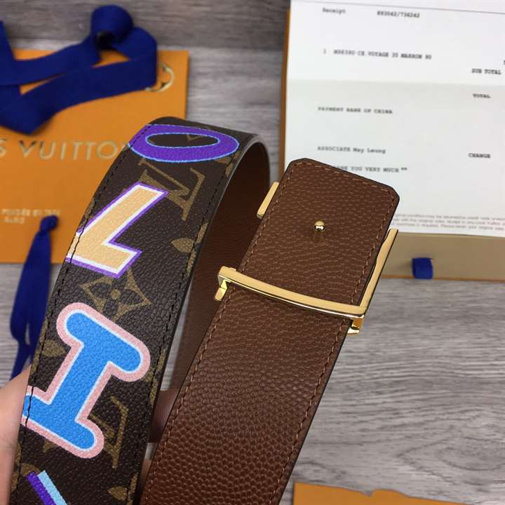 L0*is x nba lv initiales 40mm reversible belt monogram canvas calf leather reverse - b75