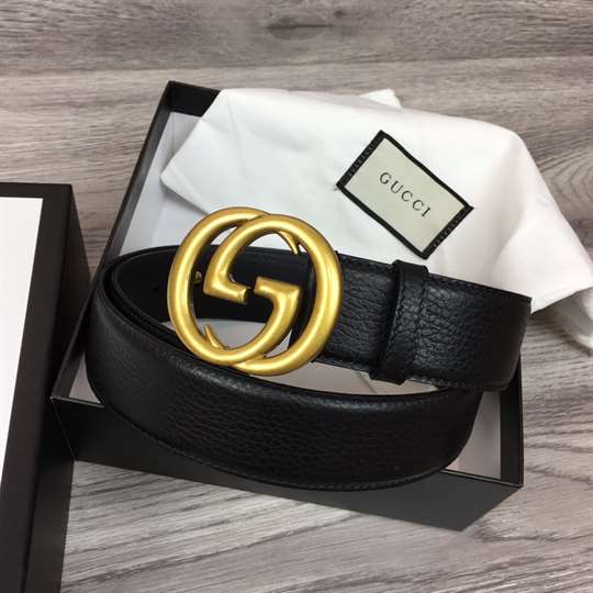 G*u*i interlocking gg leather belt - b33