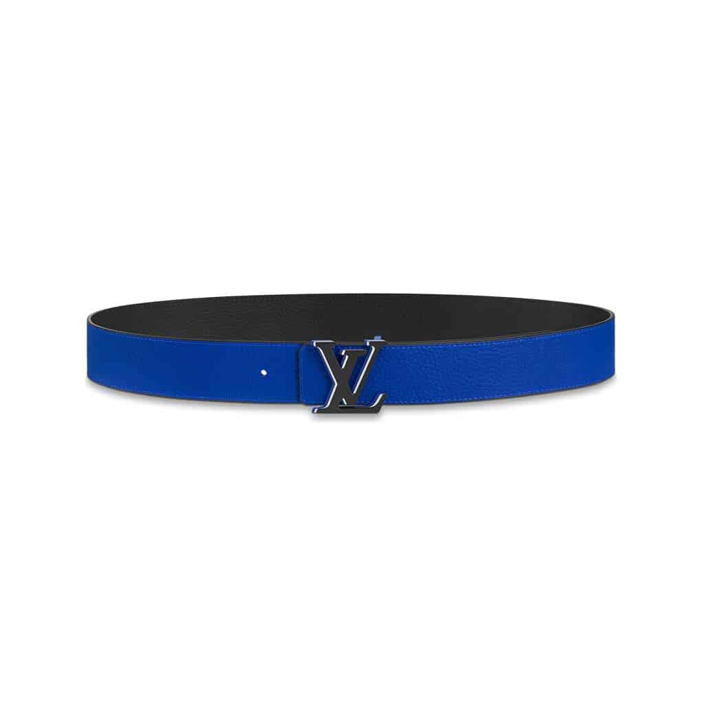 l0*is V*t0n optic 40mm reversible belt blue/black - b78