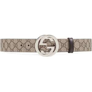 g*u*i gg S*p*e belt with g buckle - b45