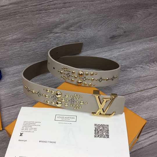 l0*is V*t0n calf leather lv iconic 35mm belt - b142