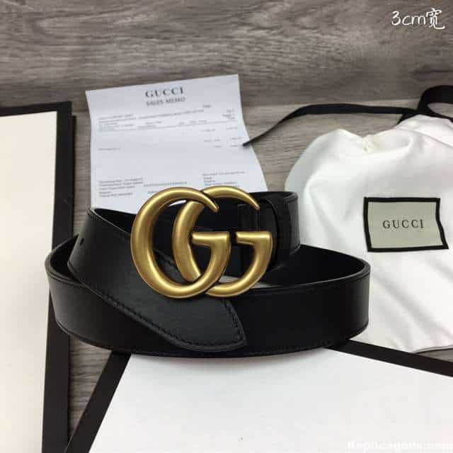 G*u*i black gg marmont belt 30mm - b30