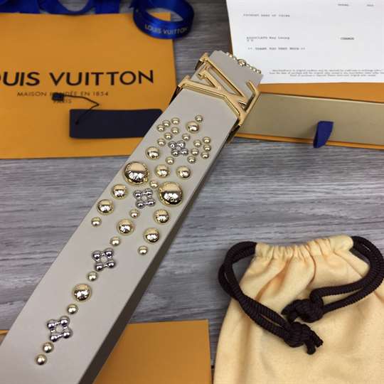 l0*is V*t0n calf leather lv iconic 35mm belt - b142