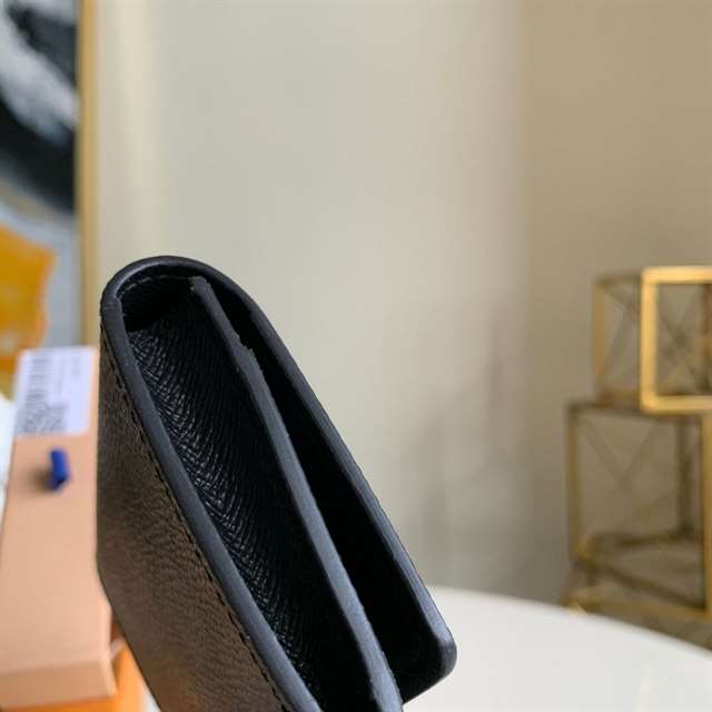 l0*is V*t0n envelope carte de visite damier graphite canvas n63338 - rrg048