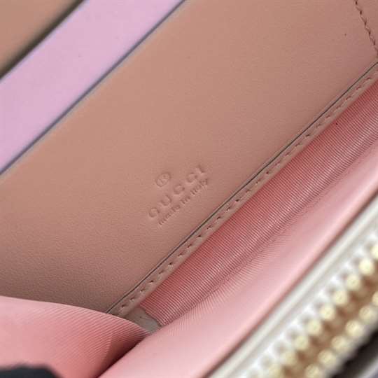 g*u*i les pommes zip around wallet in beige and ebony gg S*p*e - wgr007