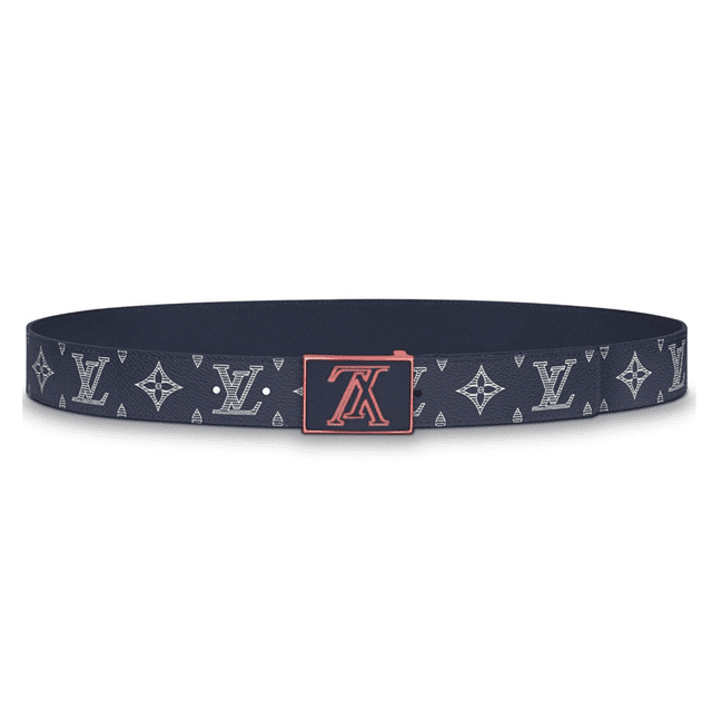 l0*is V*t0n belt metropole monogram upside down ink navy - b132