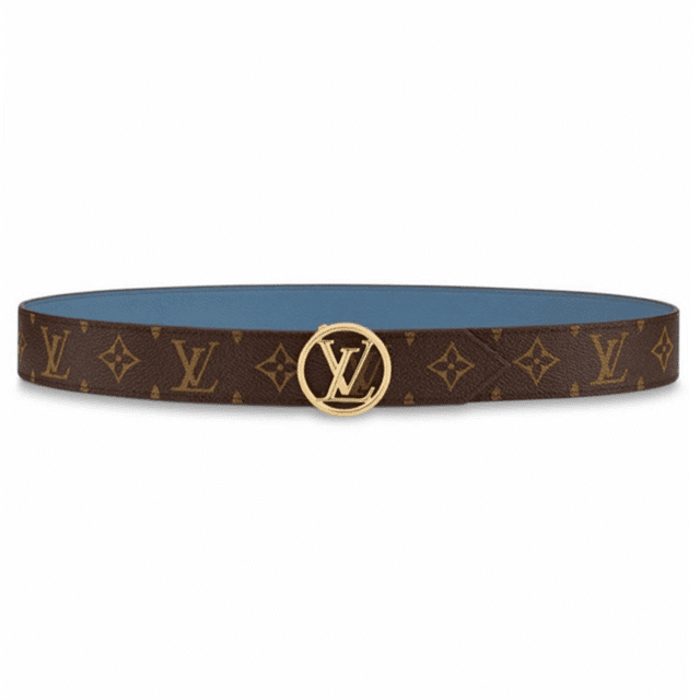 LV CIRCLE 35MM REVERSIBLE BELT - B141