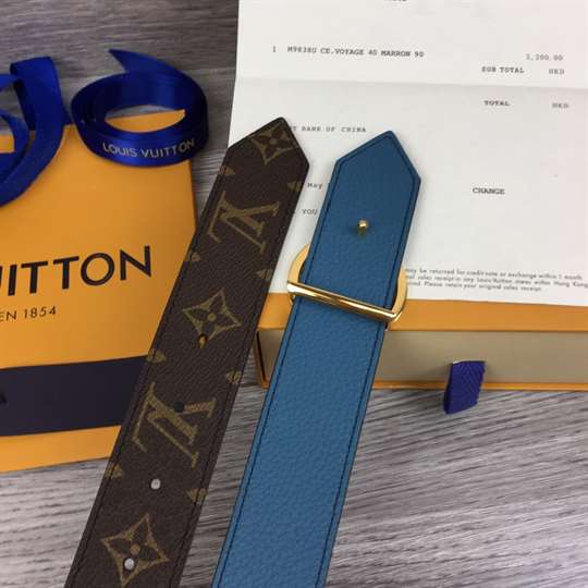 LV CIRCLE 35MM REVERSIBLE BELT - B141