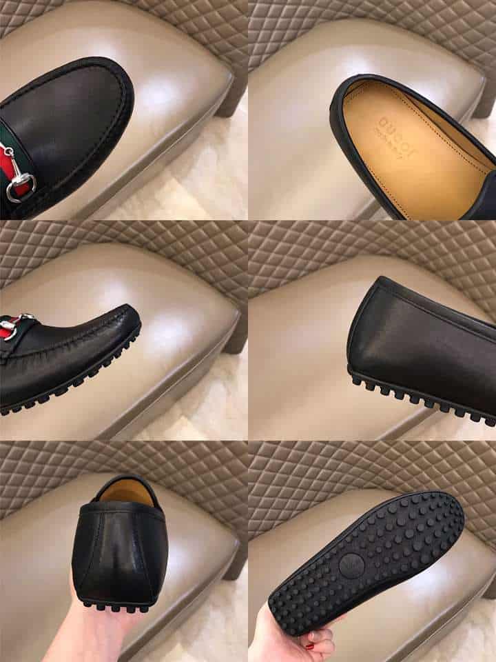 G*u*i G*u*i leather driver with web - ldg010