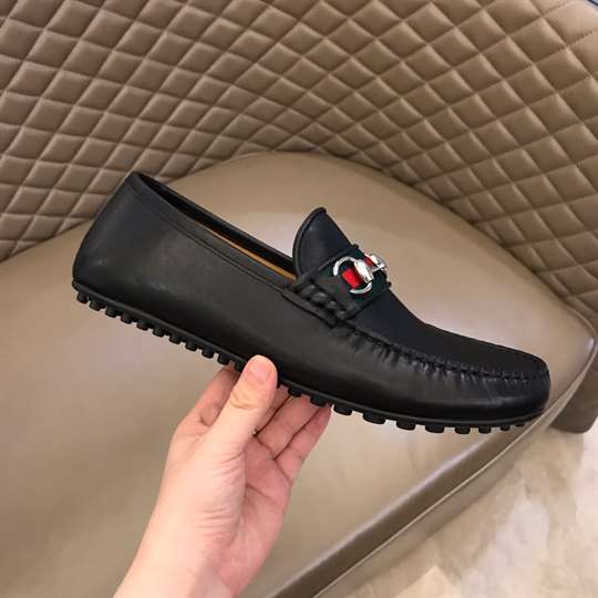 G*u*i G*u*i leather driver with web - ldg010