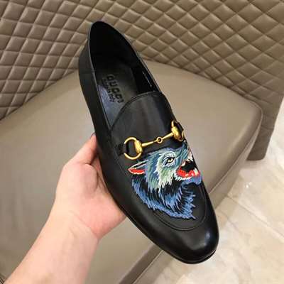 G*u*i loafer wolf print - ldg014
