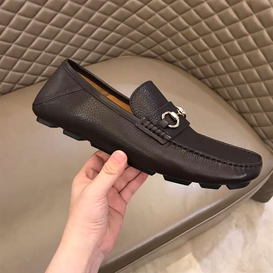 G*u*i leather driver with horsebit - ldg004