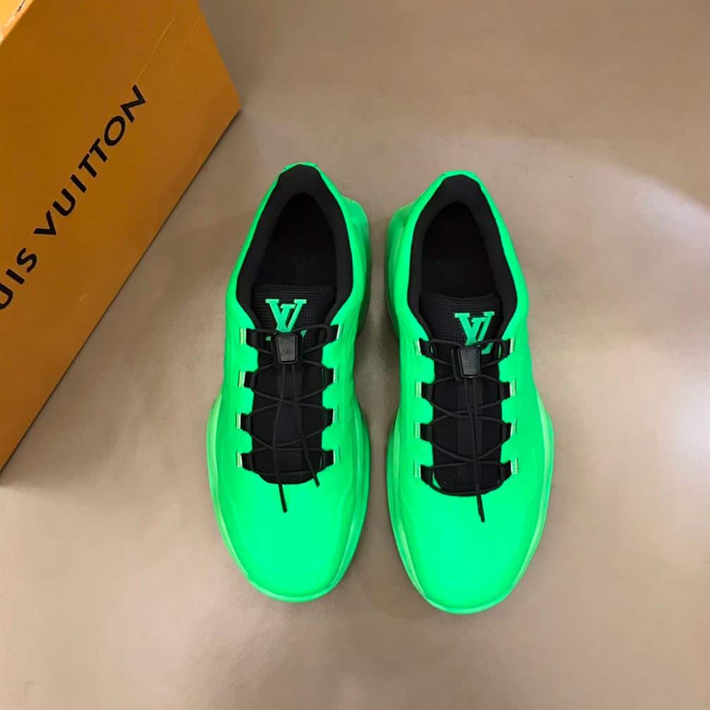 l0*is V*t0n millenium sneakers in green - lv271