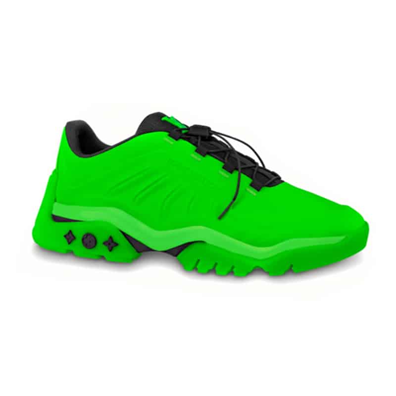 l0*is V*t0n millenium sneakers in green - lv271
