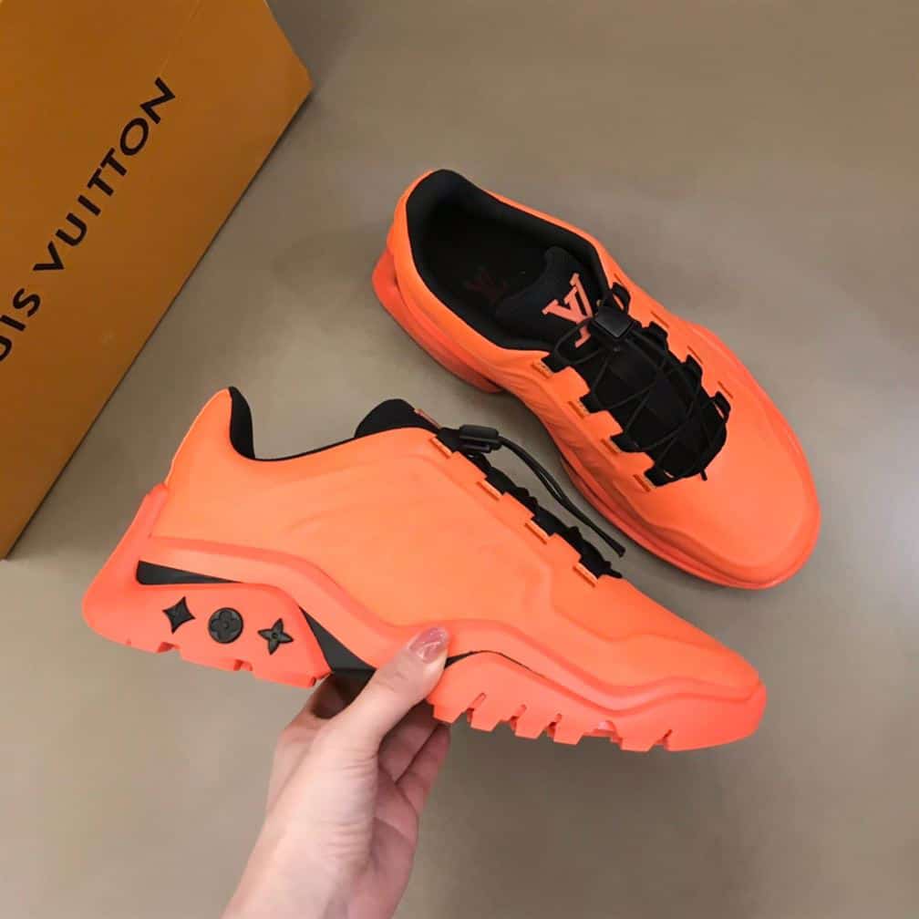 l0*is V*t0n millenium sneakers in orange - lv272
