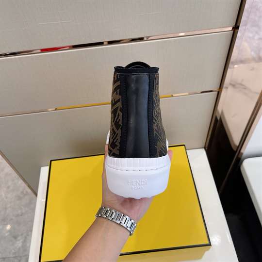 F**di high top sneaker - fd28
