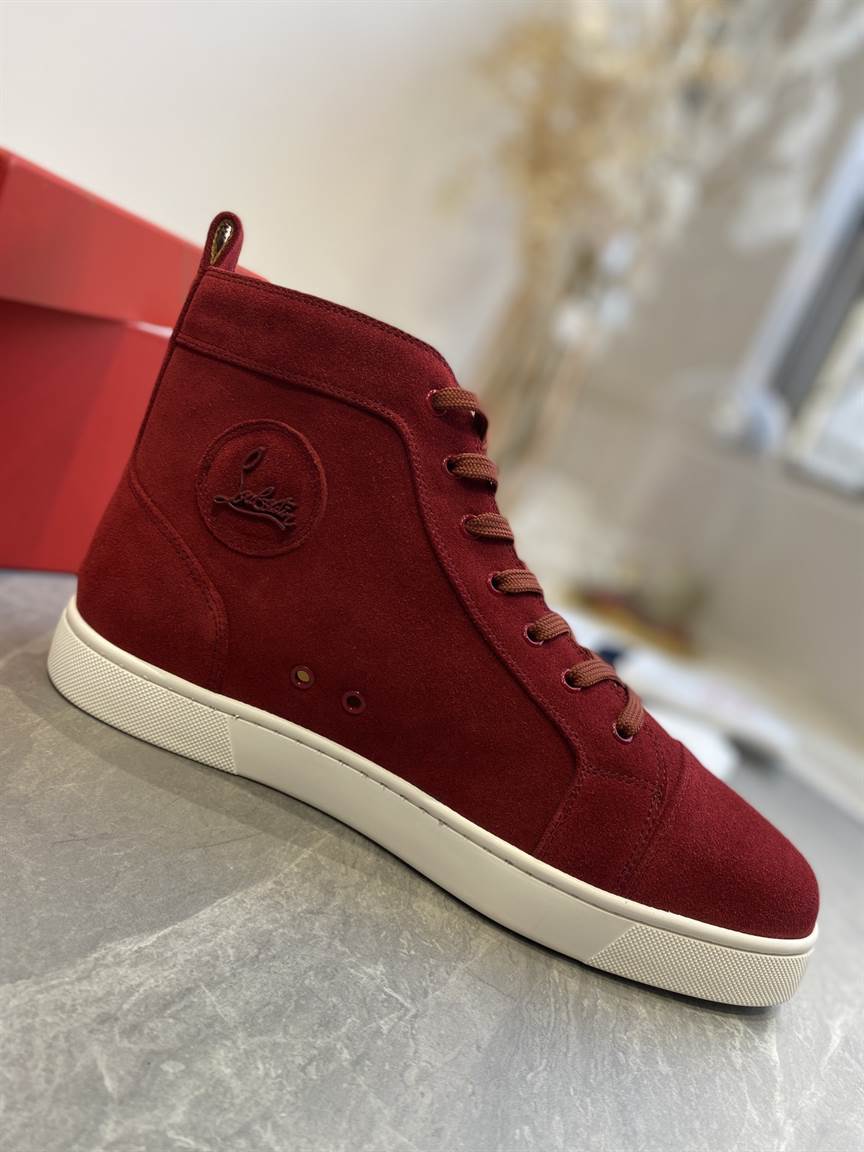 Ch**an louboutin high top sneaker - cl126