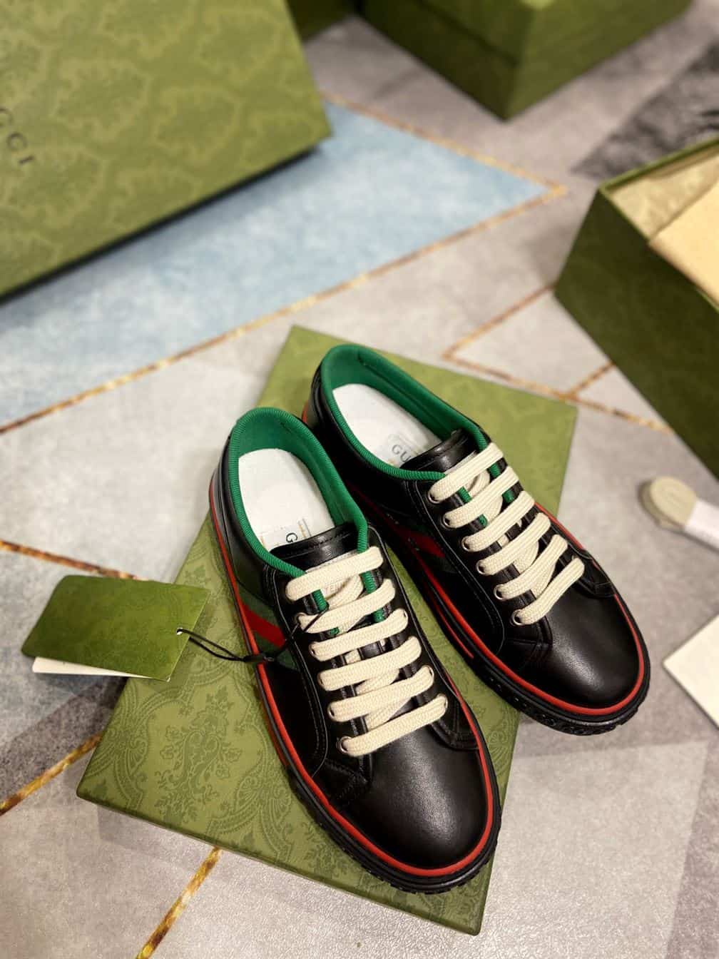 men's G*u*i tennis 1977 sneaker - gc087