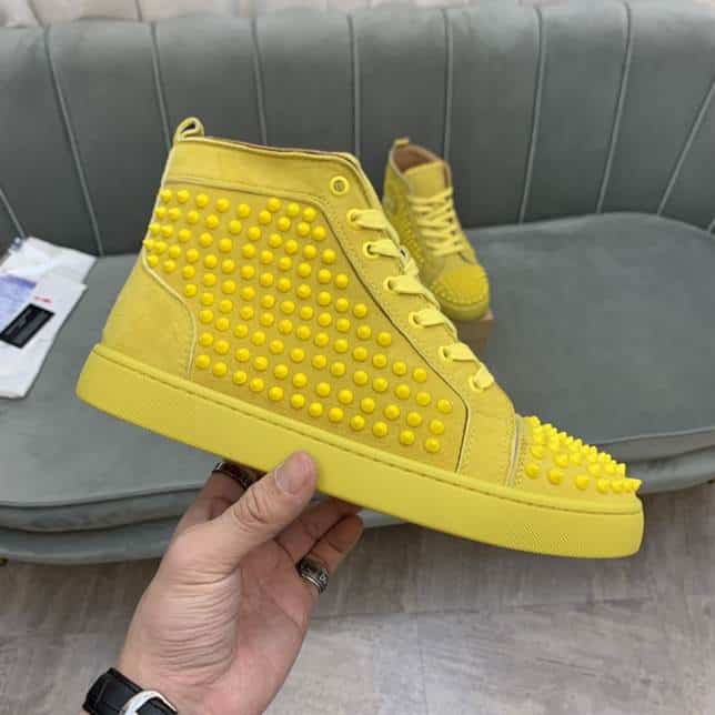 Ch**an louboutin high top sneaker - cl133