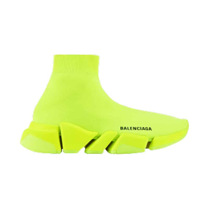 Ba*len*cia*ga men's speed 2.0 sneaker in yellow - bb140