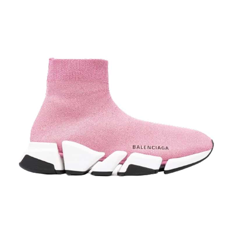 Ba*len*cia*ga speed 2.0 sneaker in pink- bb146