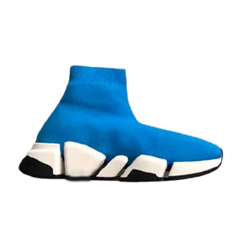 Ba*len*cia*ga speed 2.0 sneaker in blue - bb147