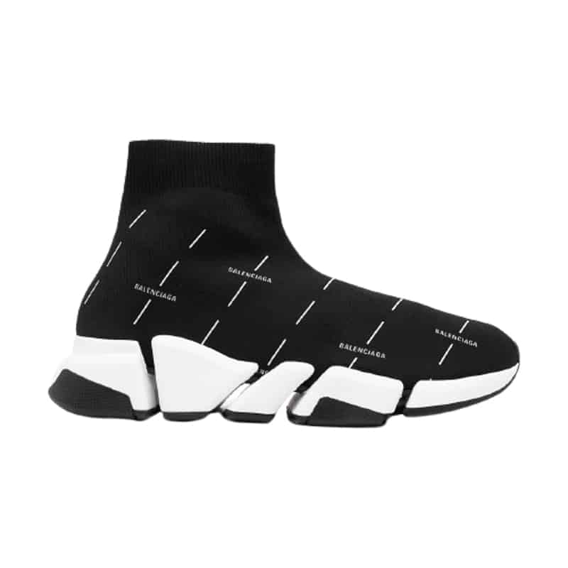 Ba*len*cia*ga speed 2.0 logo-print sneakers - bb152