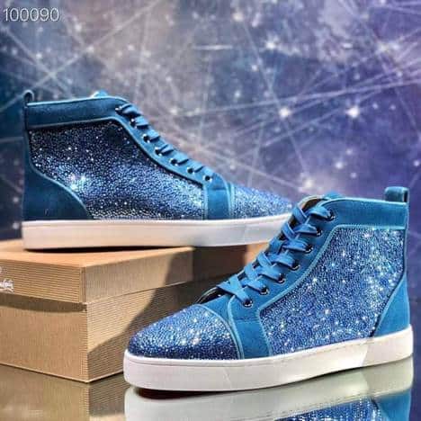 Ch**an louboutin high top sneaker - cl137