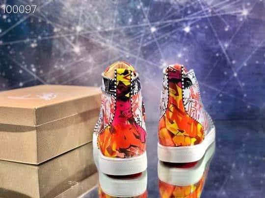 Ch**an louboutin high top sneaker - cl134
