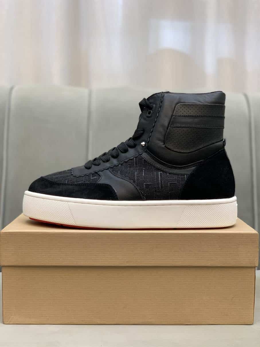 Ch**an louboutin high top sneaker - cl119