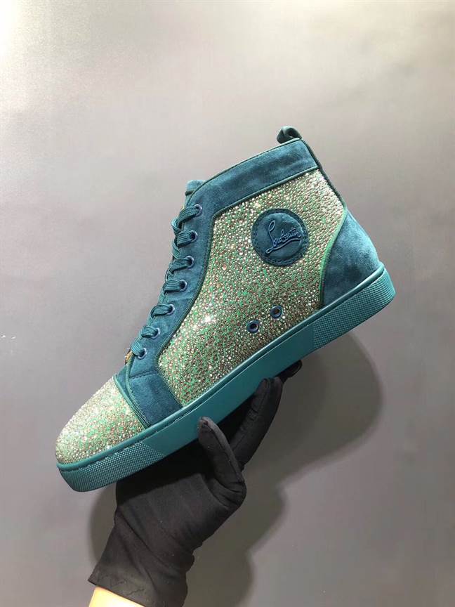 Ch**an louboutin high top sneaker - cl143