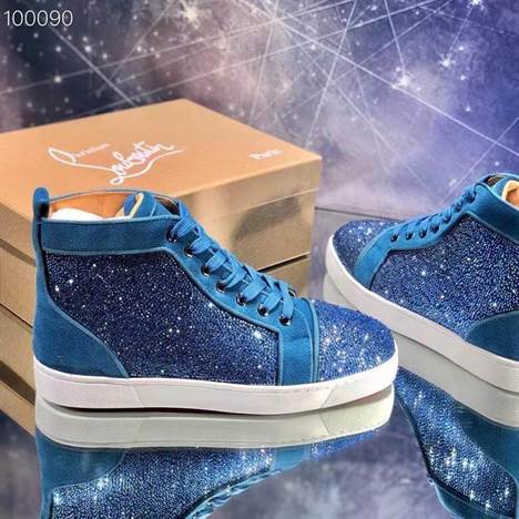 Ch**an louboutin high top sneaker - cl137