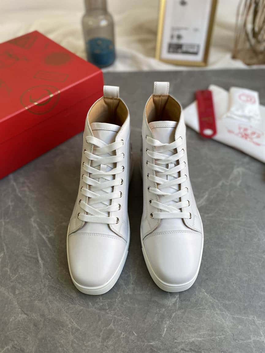 Ch**an louboutin high top sneaker - cl129