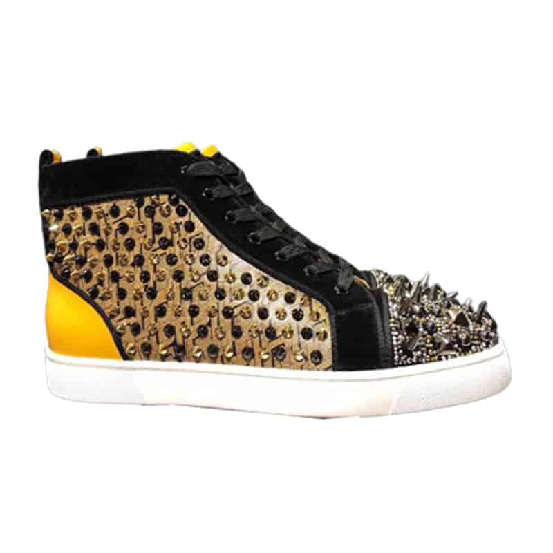 Ch**an louboutin high top sneaker - cl141
