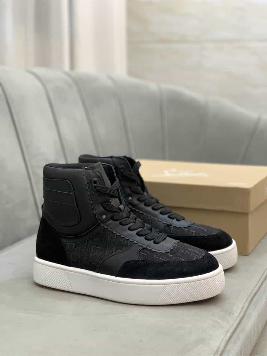 Ch**an louboutin high top sneaker - cl119