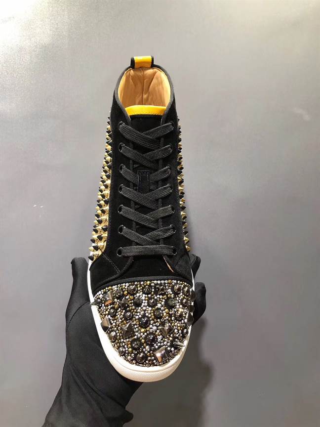 Ch**an louboutin high top sneaker - cl141