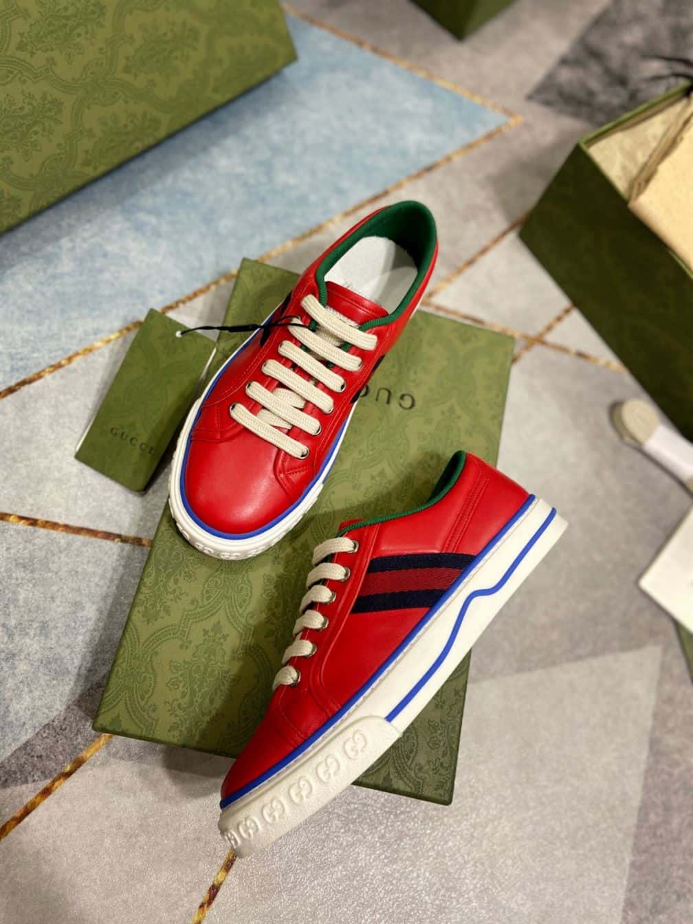 men's G*u*i tennis 1977 sneaker - gc085