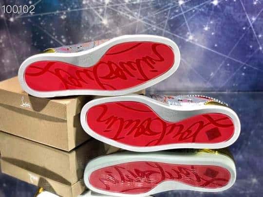 Ch**an louboutin high top sneaker - cl135