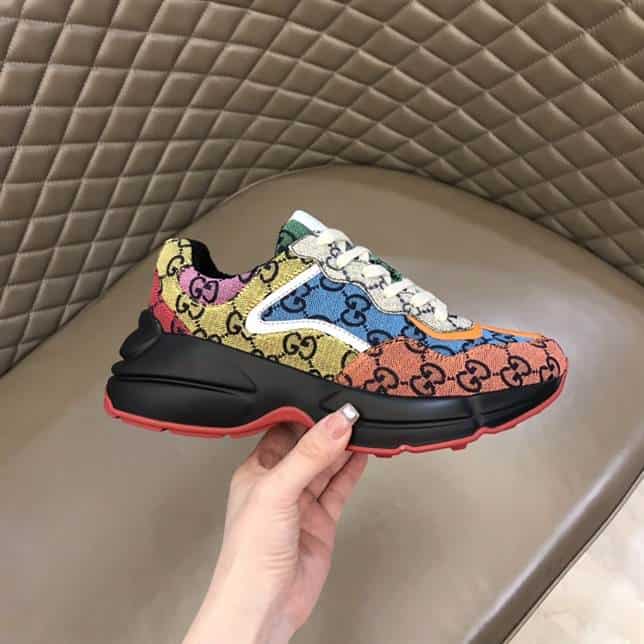 Men's Rhyton GG Multicolor sneaker - GC93
