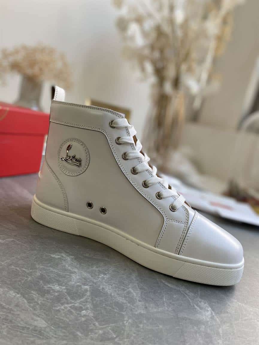 Ch**an louboutin high top sneaker - cl129