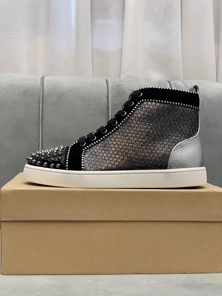 Ch**an louboutin high top sneaker - cl132