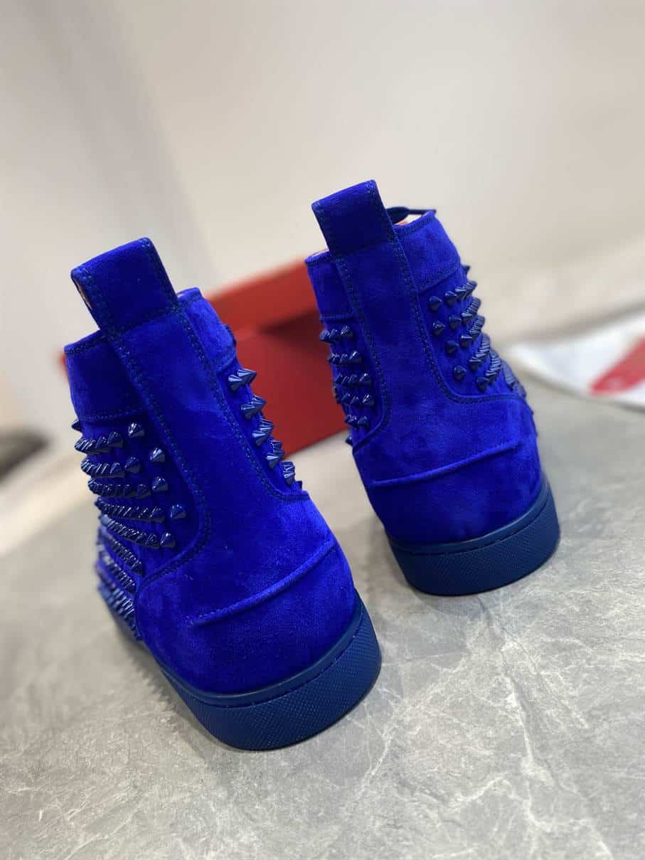 Ch**an louboutin high top sneaker - cl122