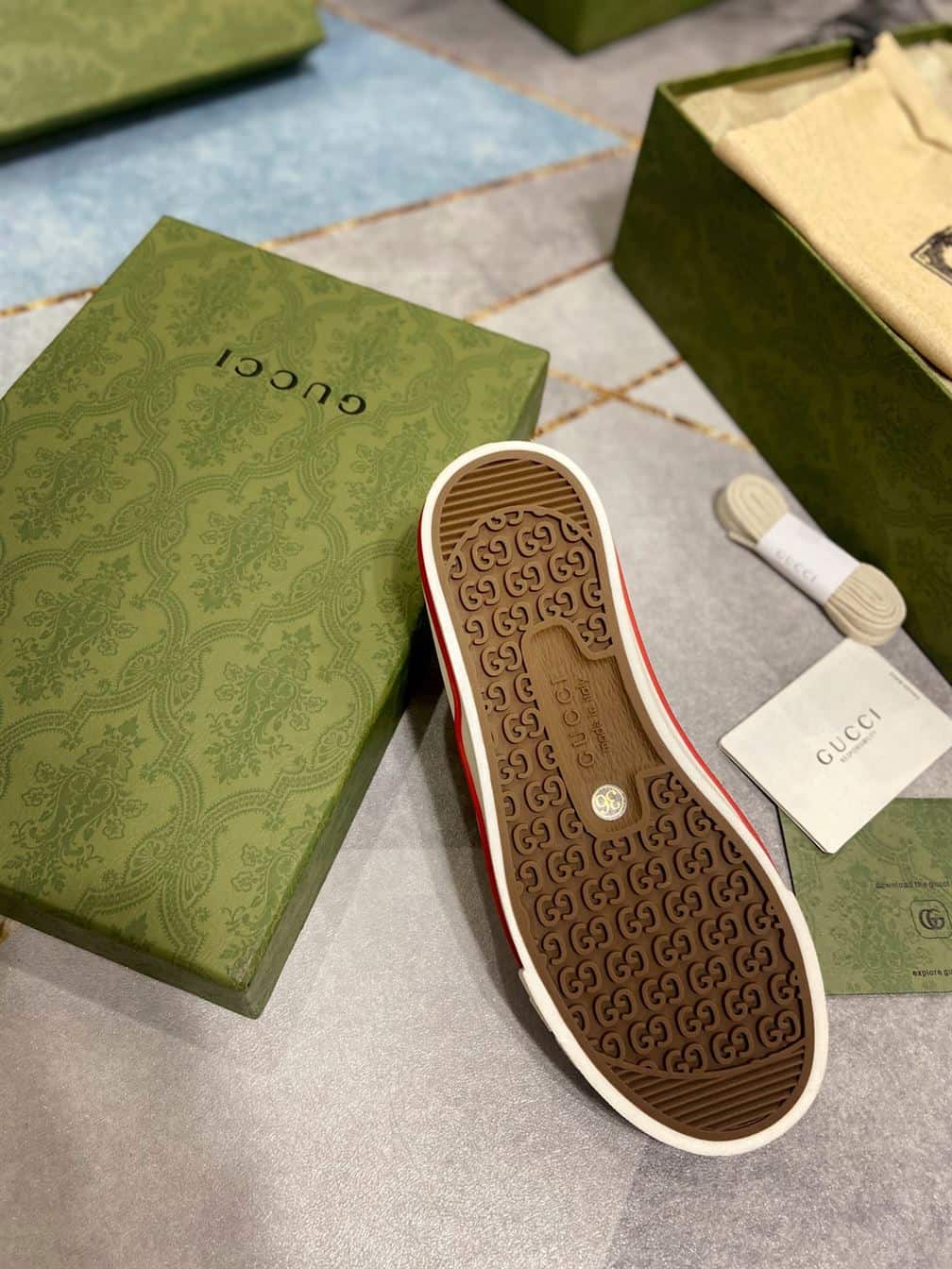 men's G*u*i tennis 1977 sneaker - gc085