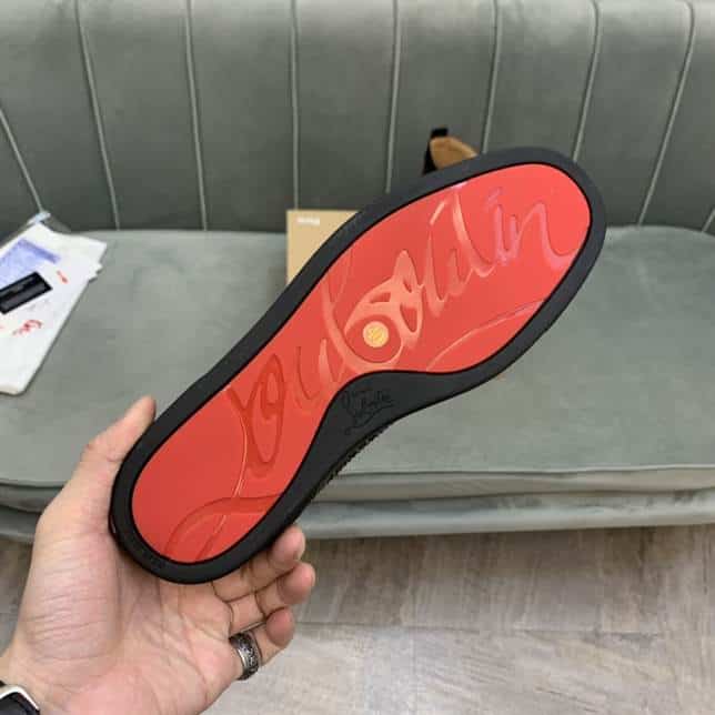 Ch**an louboutin high top sneaker - cl131