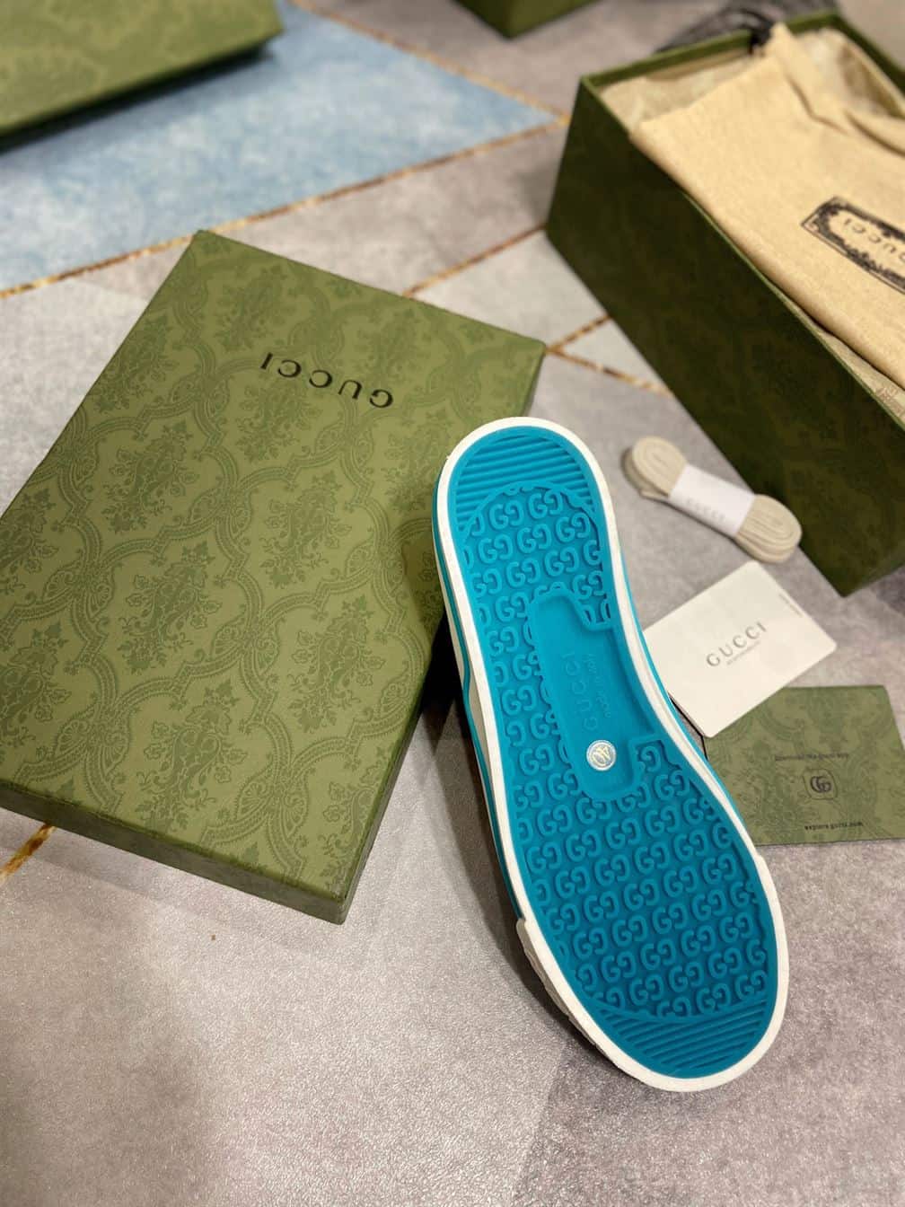 men's G*u*i tennis 1977 sneaker - gc087