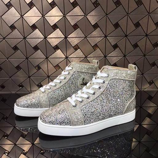 Ch**an louboutin high top sneaker - cl138