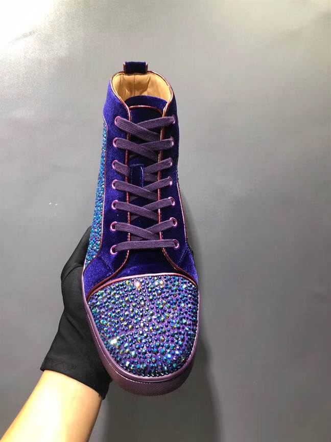 Ch**an louboutin high top sneaker - cl140