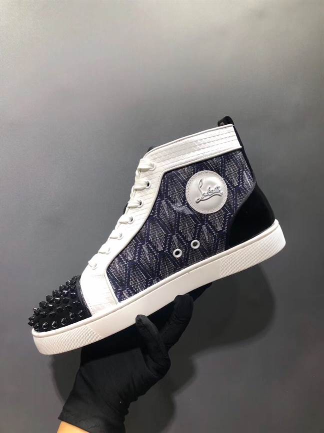 Ch**an louboutin high top sneaker - cl144