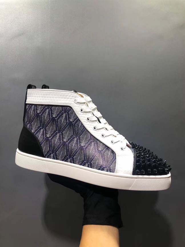 Ch**an louboutin high top sneaker - cl144
